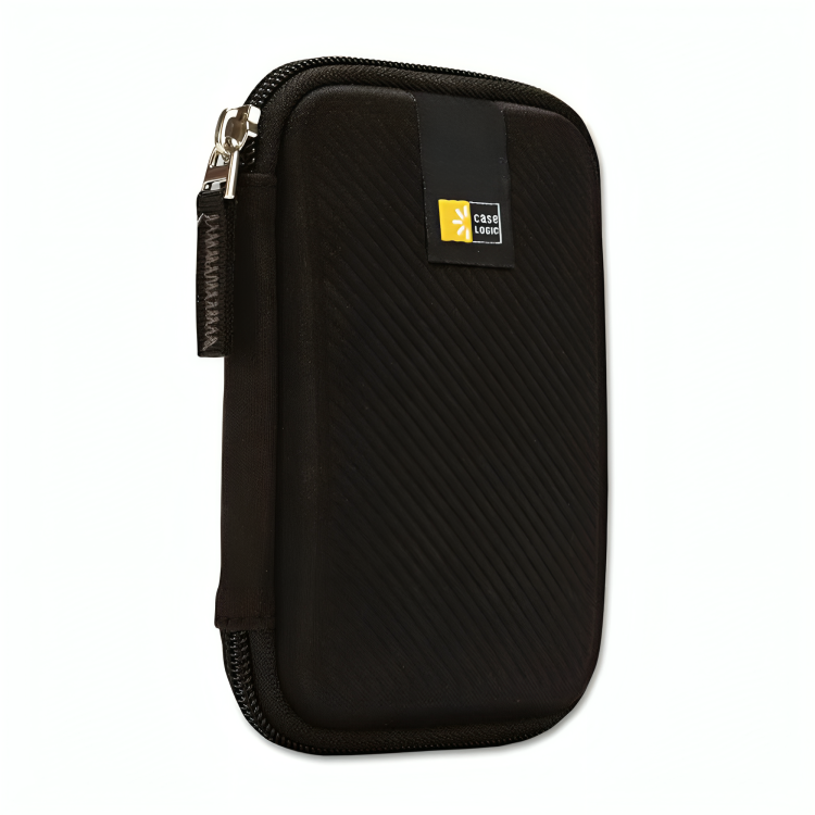 500-3-1.png Case Logic EHDC-101 Hard Shell Case for 2.5-Inch Portable Hard Drive - Black - Image 1