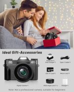 2024 Upgrade VJIANGER Digital Camera for Photography 4K 56MP Vlogging Camera - Image 3