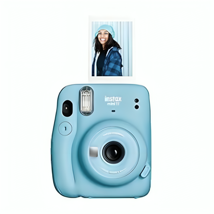 Untitled-design-2024-08-10T110355.206-1.png Fujifilm Instax Mini 11 Instant Camera - Sky Blue - Image 1