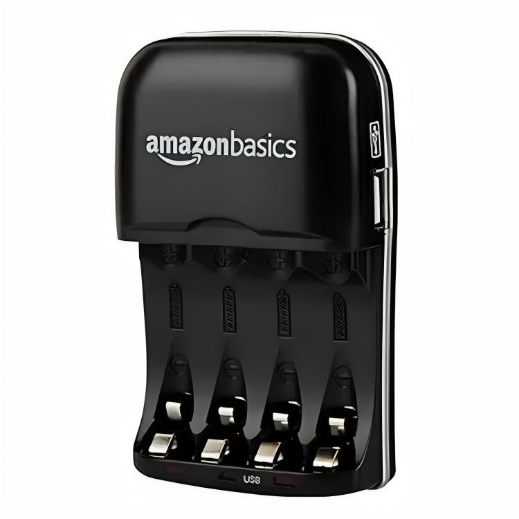 Untitled-design-2024-08-11T001329.105-2.png Amazon Basics Battery Charger for AA & AAA Nickel-Metal Hydride batteries - Image 1