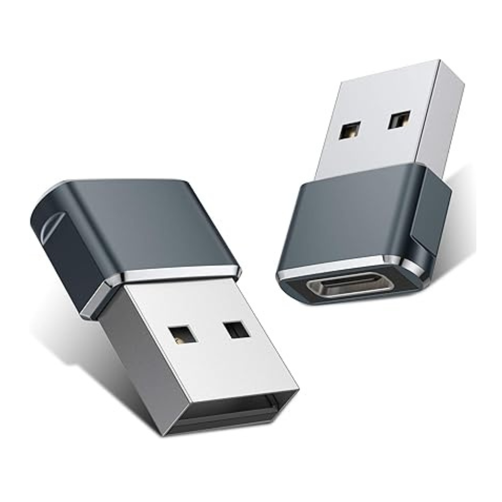 Untitled-design-2025-03-10T122404.710.png USB to USB C Adapter for iPhone 16 Charger 2Pack - Image 1